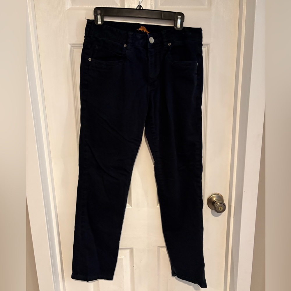 Tommy Bahama Men's Straight Jeans in Black
